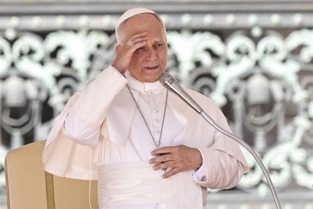 September 23, 2026. Vatican City - POPE LEO XIV during his weekly General Audiencein St. Peter s Square at the Vatican EvandroInetti_via ZUMA Wire Vatican City State  - ZUMAi15_ 20260923_zaf_i15_051 Copyright: xEvandroxInettix