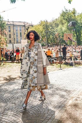 IPA88872298 - MILAN - Milan Women s Fashion Week Spring Summer 2026 2027 - Antonio Marras s fashion show at the Stendhal Gardens - Vincenzo Muccioli in the Solari Tortona area.  Copyright: xEmanuelexRobertoxDexCarlix xx IPA88872298