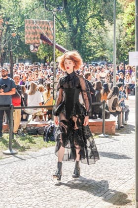IPA88872323 - MILAN - Milan Women s Fashion Week Spring Summer 2026 2027 - Antonio Marras s fashion show at the Stendhal Gardens - Vincenzo Muccioli in the Solari Tortona area.  Copyright: xEmanuelexRobertoxDexCarlix xx IPA88872323