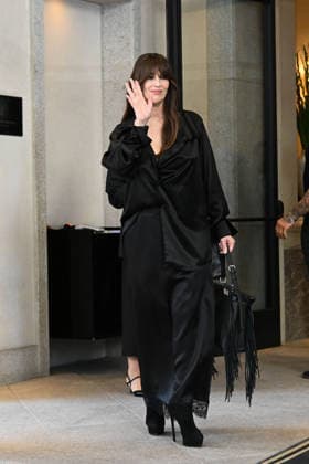 IPA88873075 - Milan, Fashion Week, leaving Palazzo Parigi In the photo: Monica Bellucci  Copyright: xManuelexMangiarotti ipa-agency.netx xManuelexMangiarottix IPA88873075