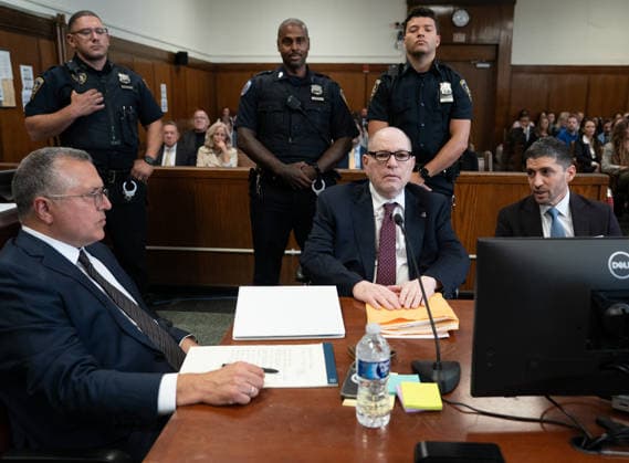 Harvey Weinstein appears in Manhattan Supreme Court to be sentenced for sexually assaulting Miriam Haley Tuesday, September 23, 2026 in New York City New York. Pool  NYP202609239007 BARRYxWILLIAMS