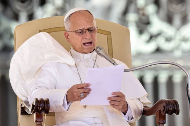 September 23, 2026. Vatican City - POPE LEO XIV during his weekly General Audiencein St. Peter s Square at the Vatican EvandroInetti_via ZUMA Wire Vatican City State - ZUMAi15_ 20260923_zaf_i15_025 Copyright: xEvandroxInettix
