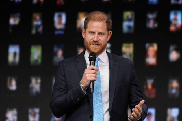NEW YORK, NY- SEPTEMBER 23: Prince Harry, Duke of Sussex on stage at the Clinton Global Initiative 2026 Annual Meeting at The New York Hilton Midtown in New York, NY on September 23, 2026. Copyright: xKatiexGodowskix