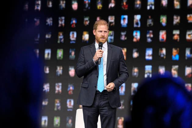 NEW YORK, NY- SEPTEMBER 23: Prince Harry, Duke of Sussex on stage at the Clinton Global Initiative 2026 Annual Meeting at The New York Hilton Midtown in New York, NY on September 23, 2026. Copyright: xKatiexGodowskix