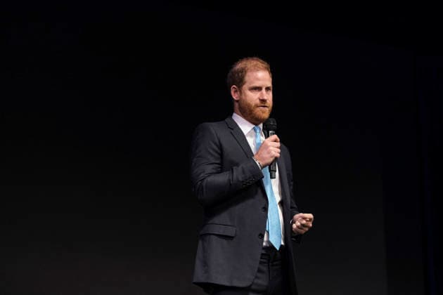 NEW YORK, NY- SEPTEMBER 23: Prince Harry, Duke of Sussex on stage at the Clinton Global Initiative 2026 Annual Meeting at The New York Hilton Midtown in New York, NY on September 23, 2026. Copyright: xKatiexGodowskix