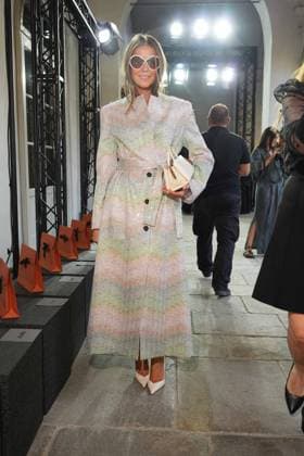 IPA88874792 - Milan, Milan Women™s Fashion Week Spring Summer 2027 - Women™s Fashion, Spring Summer 2027 - Missoni fashion show - pictured in the front row: guest  Copyright: xRiccardoxGIordanox xRiccardoxGiordano IPAx IPA88874792