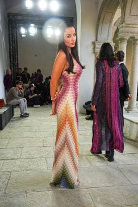 IPA88874842 - Milan, Milan Women™s Fashion Week Spring Summer 2027 - Women™s Fashion, Spring Summer 2027 - Missoni fashion show - pictured in the front row: guest  Copyright: xRiccardoxGIordanox xRiccardoxGiordano IPAx IPA88874842