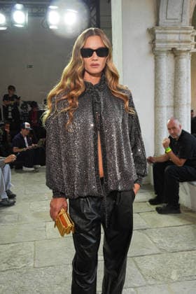 IPA88874868 - Milan, Milan Women s Fashion Week Spring Summer 2027 - Women s Fashion, Spring Summer 2027 - Missoni Fashion Show - Arrivals - Pictured: FIAMMETTA CICOGNA  Copyright: xRiccardoxGIordanox xRiccardoxGiordano IPAx IPA88874868