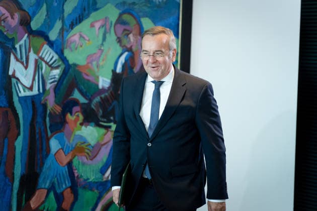 Cabinet meeting, Federal Government, Kickoff, Cabinet meeting, Federal Government, Boris Pistorius, Federal Minister of Defense, Berlin, Berlin, GER