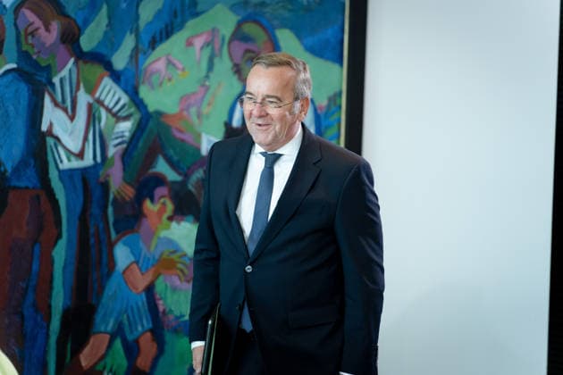 Cabinet meeting, Federal Government, Kickoff, Cabinet meeting, Federal Government, Boris Pistorius, Federal Minister of Defense, Berlin, Berlin, GER