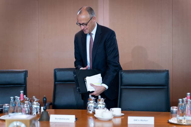 Cabinet meeting, Federal Government, Kickoff, Cabinet meeting, Federal Government, Federal Chancellor, Friedrich Merz, Berlin, Berlin, GER