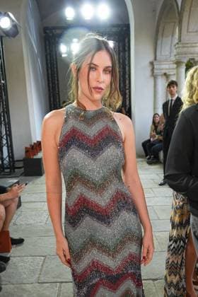 MFW - Missoni Front Row Scout LaRue Willis attends the Missoni Spring Summer 2027 fashion show during Milan Women s Fashion Week in Milan, Italy on Undated. Photo by Riccardo Giordano IPA ABACAPRESS.COM Milan Italy  Copyright: xGiordanoxRiccardo IPA ABACAx