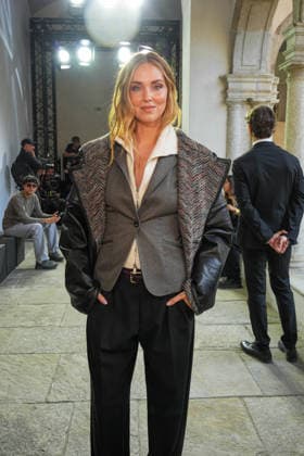 MFW - Missoni Front Row Chiara Ferragni attends the Missoni Spring Summer 2027 fashion show during Milan Women s Fashion Week in Milan, Italy on Undated. Photo by Riccardo Giordano IPA ABACAPRESS.COM Milan Italy  Copyright: xGiordanoxRiccardo IPA ABACAx