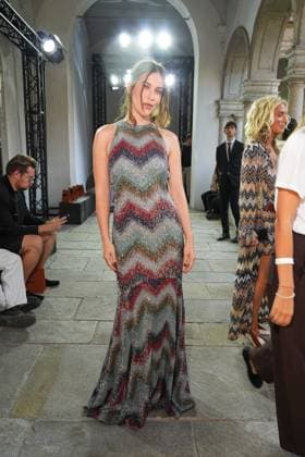 MFW - Missoni Front Row Scout LaRue Willis attends the Missoni Spring Summer 2027 fashion show during Milan Women s Fashion Week in Milan, Italy on Undated. Photo by Riccardo Giordano IPA ABACAPRESS.COM Milan Italy  Copyright: xGiordanoxRiccardo IPA ABACAx