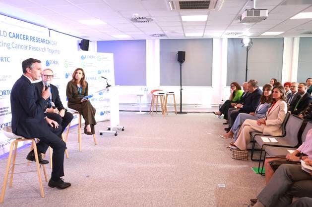 Queen Letizia Attends the World Cancer Research Day 2026 Event in Brussels Queen Letizia during the main event of World Cancer Research Day 2026, on September 23, 2026, in Brussels, Belgium. To commemorate the 10th anniversary of World Cancer Research Day (WCRD), leading international voices in cancer research will gather under the theme Advancing Cancer Research Together to reflect on current challenges and opportunities and help shape the future of cancer research September 23, 2026 Office of His Majesty the King 09 23 2026 Brussels, Belgium Brussels, Belgium Spain  Copyright: xCasaxdexS.M.xelxReyx 7794451
