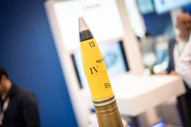 A look inside the exhibition halls and at the exhibition grounds: Euro Defense Expo 2026, a defense industry trade show, in Essen, Germany; Essen, North Rhine-Westphalia, Germany; exhibition grounds