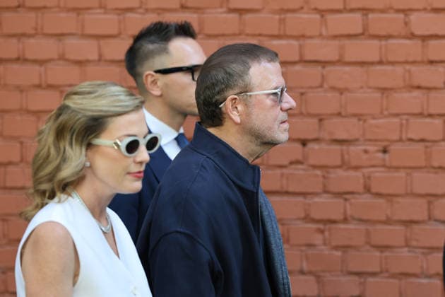 September 23, 2026, Milan, Lombardy, Italy: U.S. Ambassador to Italy Tilman Fertitta arrives at the Fendi show during Milan Fashion Week, September 23, 2026. Milan Italy  - ZUMAa289 20260923_zia_a289_284 Copyright: xPierrexTeyssotx xAgfx