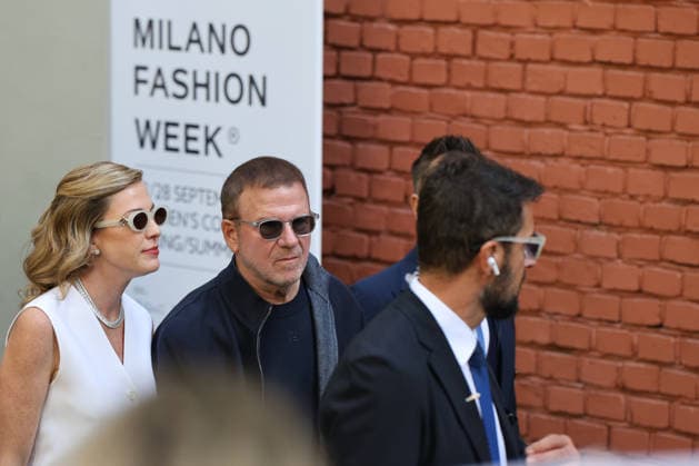 September 23, 2026, Milan, Lombardy, Italy: U.S. Ambassador to Italy Tilman Fertitta arrives at the Fendi show during Milan Fashion Week, September 23, 2026. Milan Italy  - ZUMAa289 20260923_zia_a289_285 Copyright: xPierrexTeyssotx xAgfx