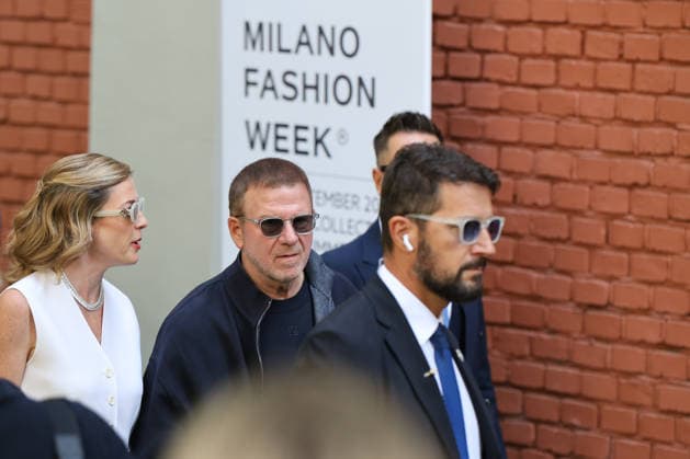 September 23, 2026, Milan, Lombardy, Italy: U.S. Ambassador to Italy Tilman Fertitta arrives at the Fendi show during Milan Fashion Week, September 23, 2026. Milan Italy  - ZUMAa289 20260923_zia_a289_286 Copyright: xPierrexTeyssotx xAgfx