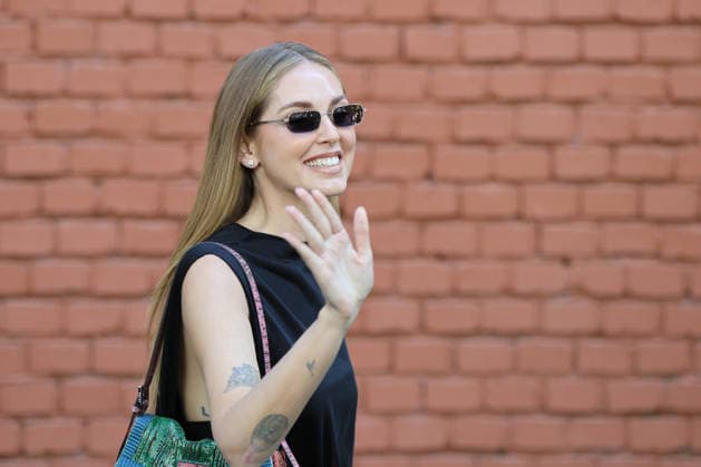 September 23, 2026, Milan, Lombardy, Italy: Chiara Ferragni arrives at the Fendi fashion show during Milan Fashion Week, September 23, 2026. Milan Italy  - ZUMAa289 20260923_zia_a289_288 Copyright: xPierrexTeyssotx xAgfx