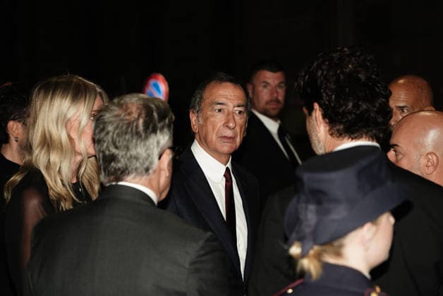 IPA88878385 - MILAN - Gala dinner at the Royal Palace in Milan to mark the opening of Milan Women s Fashion Week 2026 2027. Pictured: Giuseppe Sala  Copyright: xEmanuelexRobertoxDexCarlix xx IPA88878385