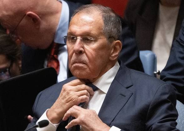 US UN General Assembly 9249758 23.09.2026 Russian Foreign Minister Sergey Lavrov attends the 81st United Nations General Assembly (UNGA) at the U.N. headquarters in New York City, the United States. Sergey Guneev Sputnik New York USA  Copyright: xSergeyxGuneevx