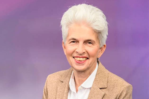 Pictured, from left: Marie Agnes Strack Zimmermann (FDP), Chair of the EU Defense Committee, GER, Berlin, studio, guest on Maischberger, political talk show, TV program, with host Sandra Maischberger, Das Erste, from Adlershof, Studio 20, September 23, 2026, Copyright: HMBxMedia UwexKoch