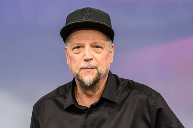 Pictured, from left: Smudo, musician, GER, Berlin, studio, guest on Maischberger, political talk show, TV, program, with host Sandra Maischberger, Das Erste, from Studio 20 in Adlershof, September 23, 2026, Copyright: HMBxMedia UwexKoch