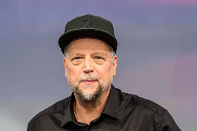 Pictured, from left: Smudo, musician, GER, Berlin, studio, guest on Maischberger, political talk show, TV, program, with host Sandra Maischberger, Das Erste, from Studio 20 in Adlershof, September 23, 2026, Copyright: HMBxMedia UwexKoch
