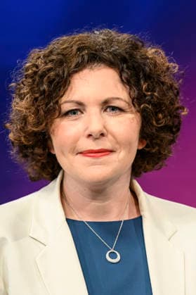 Pictured, from left: Amira Mohamed Ali BSW, party chairwoman, GER, Berlin, studio, guest on Maischberger, political talk show, TV, program, with host Sandra Maischberger, Das Erste, from Studio 20 in Adlershof, September 23, 2026, Copyright: HMBxMedia UwexKoch