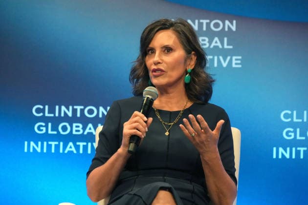 September 23, 2026, New York, Ny, USA: Michigan Governor GRETCHEN WHITMER attends the Clinton Global Initiative 2026 Annual Meeting, Day 2,.New York Hilton Midtown, NYC.September 23, 2026. . The Clinton Global Initiative 2026 Annual Meeting, Day 2,.New York Hilton Midtown, NYC.September 23, 2026. New York USA  - ZUMAms4_ 20260923_faf_ms4_005 Copyright: xSoniaxMoskowitzxGordonx