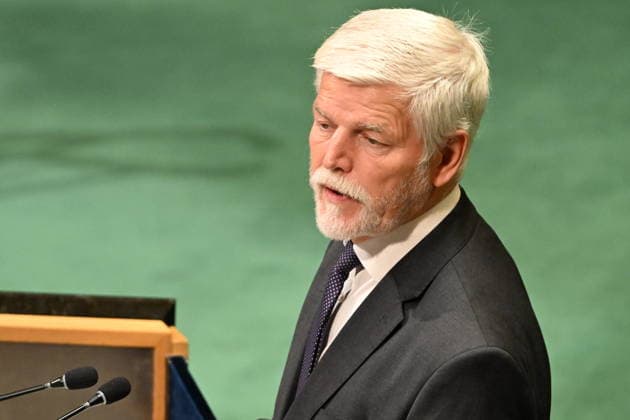 President Petr PAVEL of the Czech Republic addresses day 2 of the opening of the 81st Session of the United Nations General Assembly at United Nations Headquarters in New York, New York, USA on Wednesday, 23 September, 2026. Copyright: xKylexMazza CNP MediaPunchx