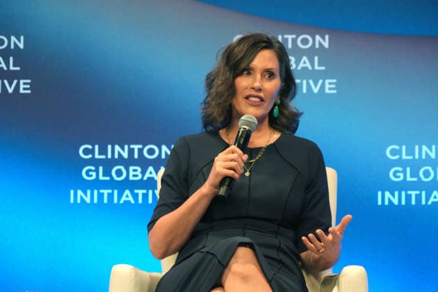 September 23, 2026, New York, Ny, USA: Michigan Governor GRETCHEN WHITMER attends the Clinton Global Initiative 2026 Annual Meeting, Day 2,.New York Hilton Midtown, NYC.September 23, 2026. . The Clinton Global Initiative 2026 Annual Meeting, Day 2,.New York Hilton Midtown, NYC.September 23, 2026. New York USA - ZUMAms4_ 20260923_faf_ms4_006 Copyright: xSoniaxMoskowitzxGordonx