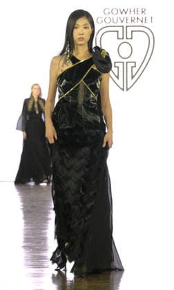 IPA88882222 - Milan, Italy ORIENTAL FASHION SHOW SS27 MFW Fashion Show and Backstage Spring Summer 2027 In the photo: GOWHER GOUVERNET fashion show  Copyright: xNickxZonnaxxcopyrightx x xNickxZonnax IPA88882222