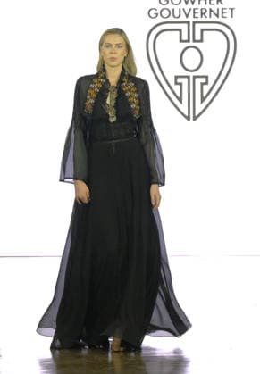 IPA88882223 - Milan, Italy ORIENTAL FASHION SHOW SS27 MFW Fashion Show and Backstage Spring Summer 2027 In the photo: GOWHER GOUVERNET fashion show  Copyright: xNickxZonnaxxcopyrightx x xNickxZonnax IPA88882223