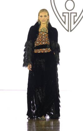 IPA88882221 - Milan, Italy ORIENTAL FASHION SHOW SS27 MFW Fashion Show and Backstage Spring Summer 2027 In the photo: GOWHER GOUVERNET fashion show  Copyright: xNickxZonnaxxcopyrightx x xNickxZonnax IPA88882221