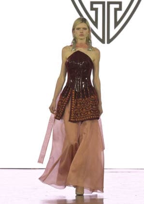IPA88882226 - Milan, Italy ORIENTAL FASHION SHOW SS27 MFW Fashion Show and Backstage Spring Summer 2027 In the photo: GOWHER GOUVERNET fashion show  Copyright: xNickxZonnaxxcopyrightx x xNickxZonnax IPA88882226