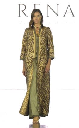 IPA88882240 - Milan, Italy ORIENTAL FASHION SHOW SS27 MFW Fashion Show and Backstage Spring Summer 2027 In the photo: RENA Madrid. Casablanca fashion show  Copyright: xNickxZonnaxxcopyrightx x xNickxZonnax IPA88882240