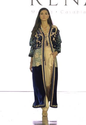 IPA88882251 - Milan, Italy ORIENTAL FASHION SHOW SS27 MFW Fashion Show and Backstage Spring Summer 2027 In the photo: RENA Madrid. Casablanca fashion show  Copyright: xNickxZonnaxxcopyrightx x xNickxZonnax IPA88882251