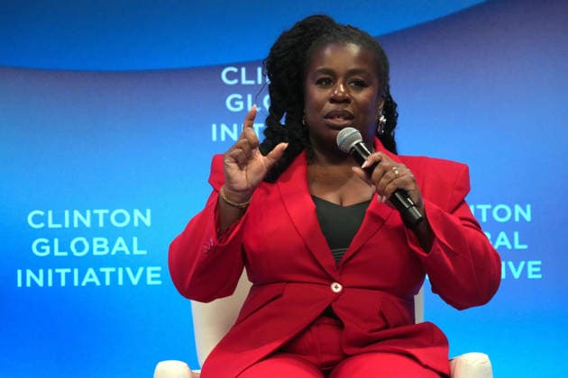 September 23, 2026, New York, Ny, USA: UZO ADUBA attends the Clinton Global Initiative 2026 Annual Meeting, Day 2,.New York Hilton Midtown, NYC.September 23, 2026. . The Clinton Global Initiative 2026 Annual Meeting, Day 2,.New York Hilton Midtown, NYC.September 23, 2026. New York USA - ZUMAms4_ 20260923_faf_ms4_015 Copyright: xSoniaxMoskowitzxGordonx