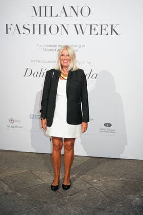 IPA88882260 - Milan, Milan Women™s Fashion Week Spring Summer 2027 - Women™s Fashion, Spring Summer 2027 - Gala Dinner hosted by the National Chamber of Italian Fashion - Arrivals In the photo: Guest  Copyright: xRiccardoxGIordanox xRiccardoxGiordano IPAx IPA88882260