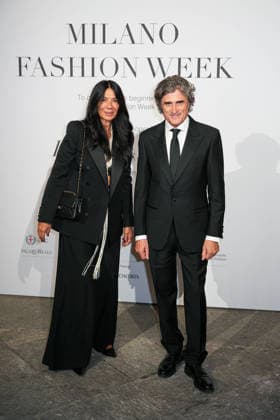 IPA88882272 - Milan, Milan Women™s Fashion Week Spring Summer 2027 - Women™s Fashion, Spring Summer 2027 - Gala Dinner hosted by the National Chamber of Italian Fashion - Arrivals In the photo: Guest  Copyright: xRiccardoxGIordanox xRiccardoxGiordano IPAx IPA88882272