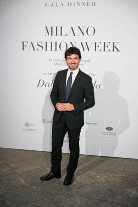 IPA88882276 - Milan, Milan Women™s Fashion Week Spring Summer 2027 - Women™s Fashion, Spring Summer 2027 - Gala Dinner hosted by the National Chamber of Italian Fashion - Arrivals Pictured: Tommaso Sacchi  Copyright: xRiccardoxGIordanox xRiccardoxGiordano IPAx IPA88882276
