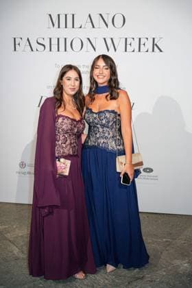 IPA88882286 - Milan, Milan Women™s Fashion Week Spring Summer 2027 - Women™s Fashion, Spring Summer 2027 - Gala Dinner hosted by the National Chamber of Italian Fashion - Arrivals In the photo: Guest  Copyright: xRiccardoxGIordanox xRiccardoxGiordano IPAx IPA88882286