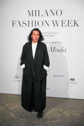 IPA88882296 - Milan, Milan Women™s Fashion Week Spring Summer 2027 - Women™s Fashion, Spring Summer 2027 - Gala Dinner hosted by the National Chamber of Italian Fashion - Arrivals Pictured: Sara Sozzani Maino  Copyright: xRiccardoxGIordanox xRiccardoxGiordano IPAx IPA88882296