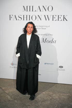 IPA88882298 - Milan, Milan Women™s Fashion Week Spring Summer 2027 - Women™s Fashion, Spring Summer 2027 - Gala Dinner hosted by the National Chamber of Italian Fashion - Arrivals Pictured: Sara Sozzani Maino  Copyright: xRiccardoxGIordanox xRiccardoxGiordano IPAx IPA88882298