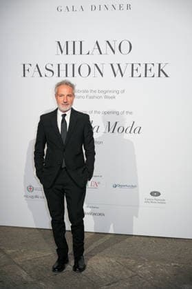 IPA88882302 - Milan, Milan Women™s Fashion Week Spring Summer 2027 - Women™s Fashion, Spring Summer 2027 - Gala Dinner hosted by the National Chamber of Italian Fashion - Arrivals In the photo: Guest  Copyright: xRiccardoxGIordanox xRiccardoxGiordano IPAx IPA88882302