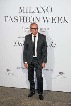 IPA88882447 - Milan, Milan Women™s Fashion Week Spring Summer 2027 - Women™s Fashion, Spring Summer 2027 - Gala Dinner hosted by the National Chamber of Italian Fashion - Arrivals Pictured: Carlo Capasa  Copyright: xRiccardoxGIordanox xRiccardoxGiordano IPAx IPA88882447