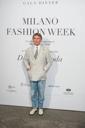 IPA88882528 - Milan, Milan Women™s Fashion Week Spring Summer 2027 - Women™s Fashion, Spring Summer 2027 - Gala Dinner hosted by the National Chamber of Italian Fashion - Arrivals Pictured: Brunello Cucinelli  Copyright: xRiccardoxGIordanox xRiccardoxGiordano IPAx IPA88882528