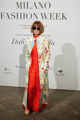 IPA88882615 - Milan, Milan Women™s Fashion Week Spring Summer 2027 - Women™s Fashion, Spring Summer 2027 - Gala Dinner hosted by the National Chamber of Italian Fashion - Arrivals Pictured: Anna Wintour  Copyright: xRiccardoxGIordanox xRiccardoxGiordano IPAx IPA88882615